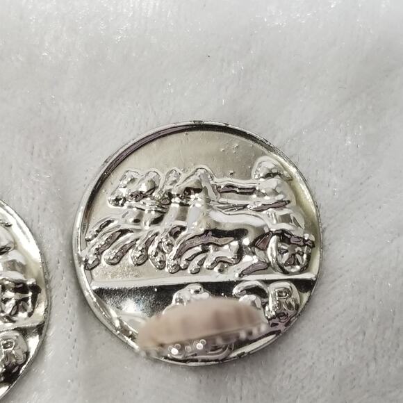 Sarah Cov. clip on patented one inch earrings 1.1437 - Picture 15 of 16